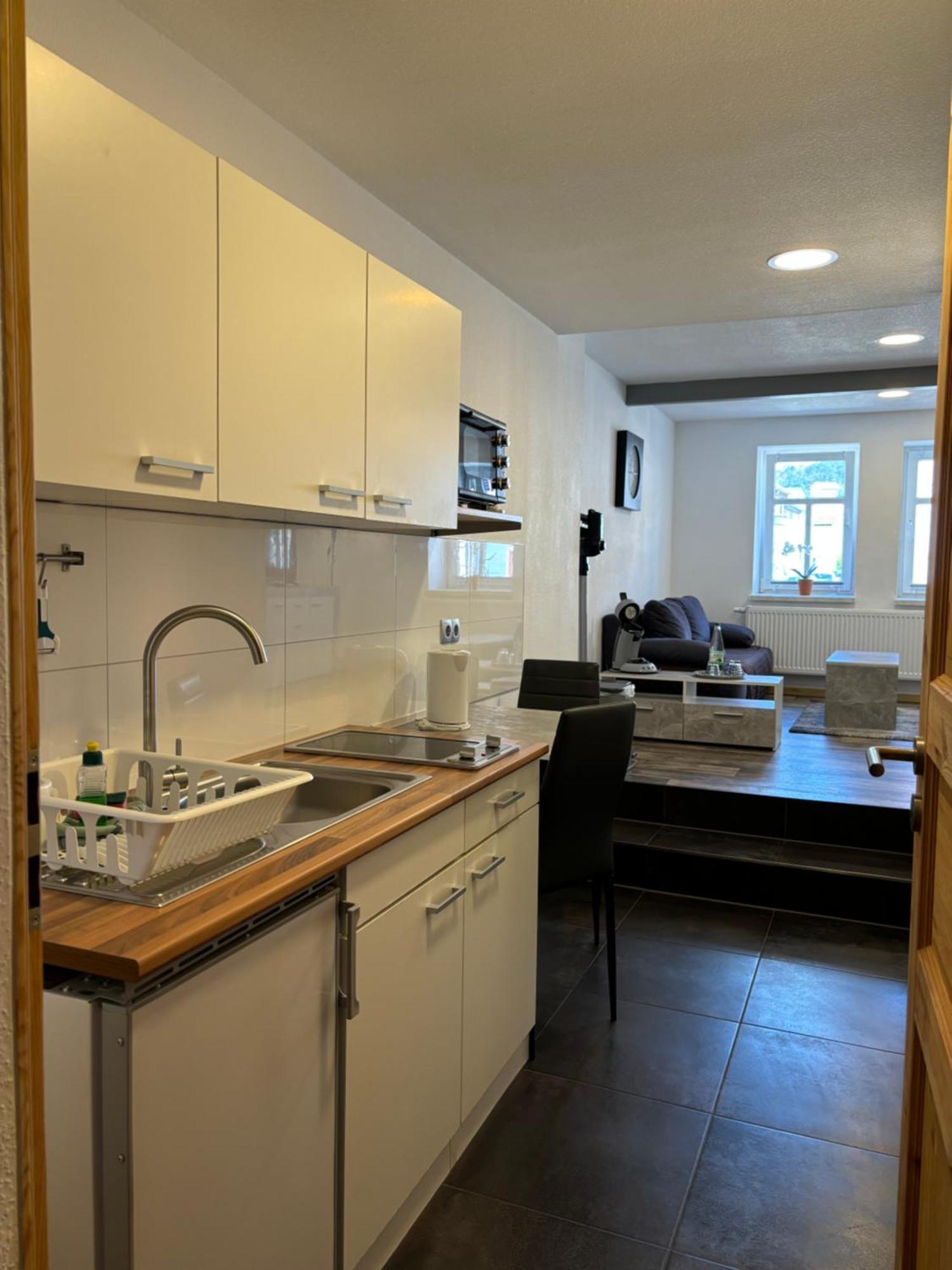 Ferienwohnung Бад-Франкенхаузен-Кифхойзер Экстерьер фото
