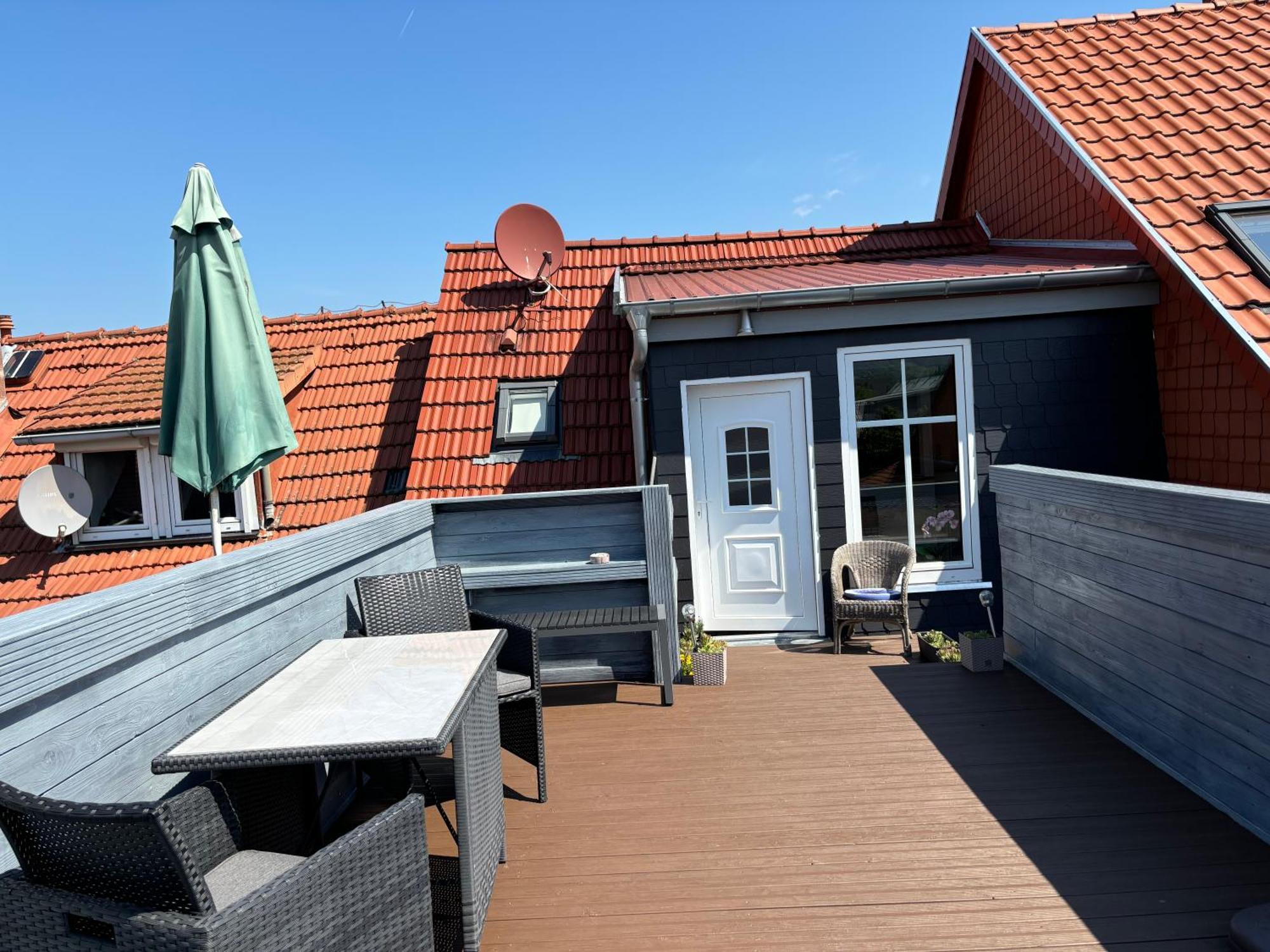 Ferienwohnung Бад-Франкенхаузен-Кифхойзер Экстерьер фото